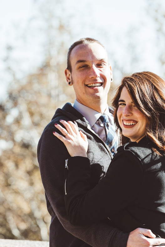 The couple being wed